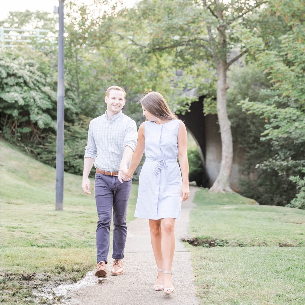 Vineyard Vines chambray sleeveless dress